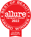 Allure Best of Beauty 2022 Clean Beauty Winner